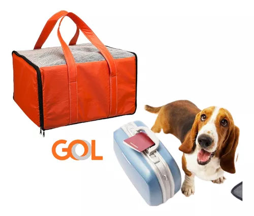 Bolsa De Transporte De Cachorro Cães Gatos Companhia Gol